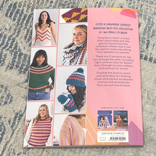 Modern Granny Stitch Crochet
on a textured floor