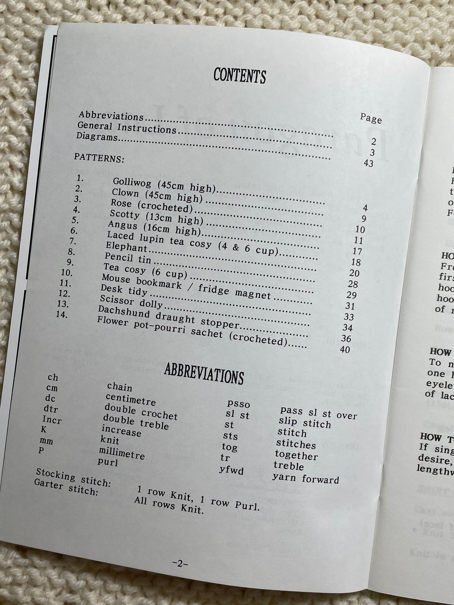Paragon of Lace, Knit and Crochet Pattern Book