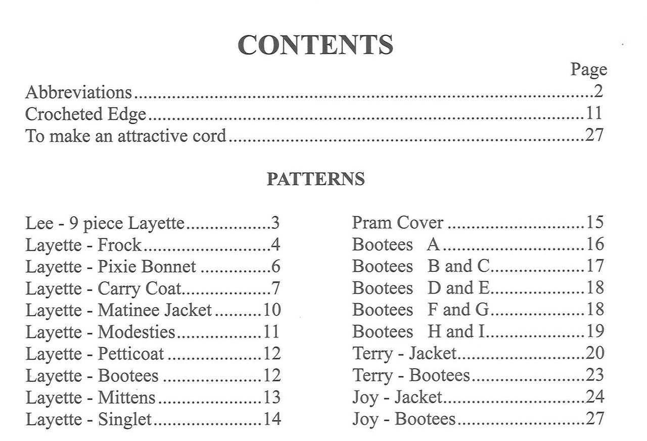Exclusive Knitwear for Baby, Knitting Pattern Book