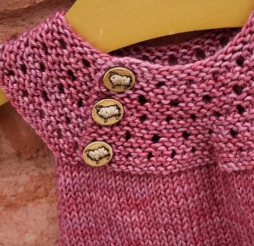 Stitchable Sheep Buttons