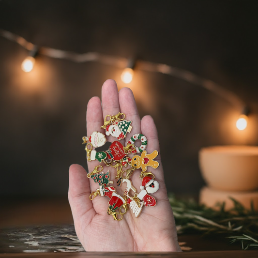 Christmas Stitch Markers, Choose your own!
