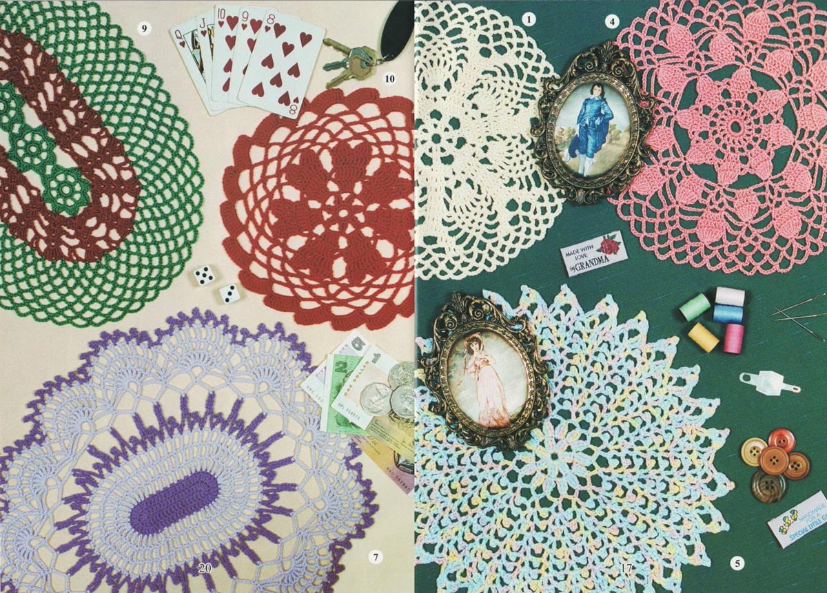 Doilies to Crochet, Crochet Pattern Book
