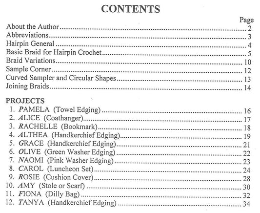 Hairpin Crochet Made Easy, Crochet Pattern Book