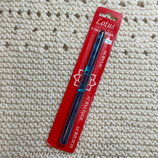 Acrylic Crochet Hook, Lotus