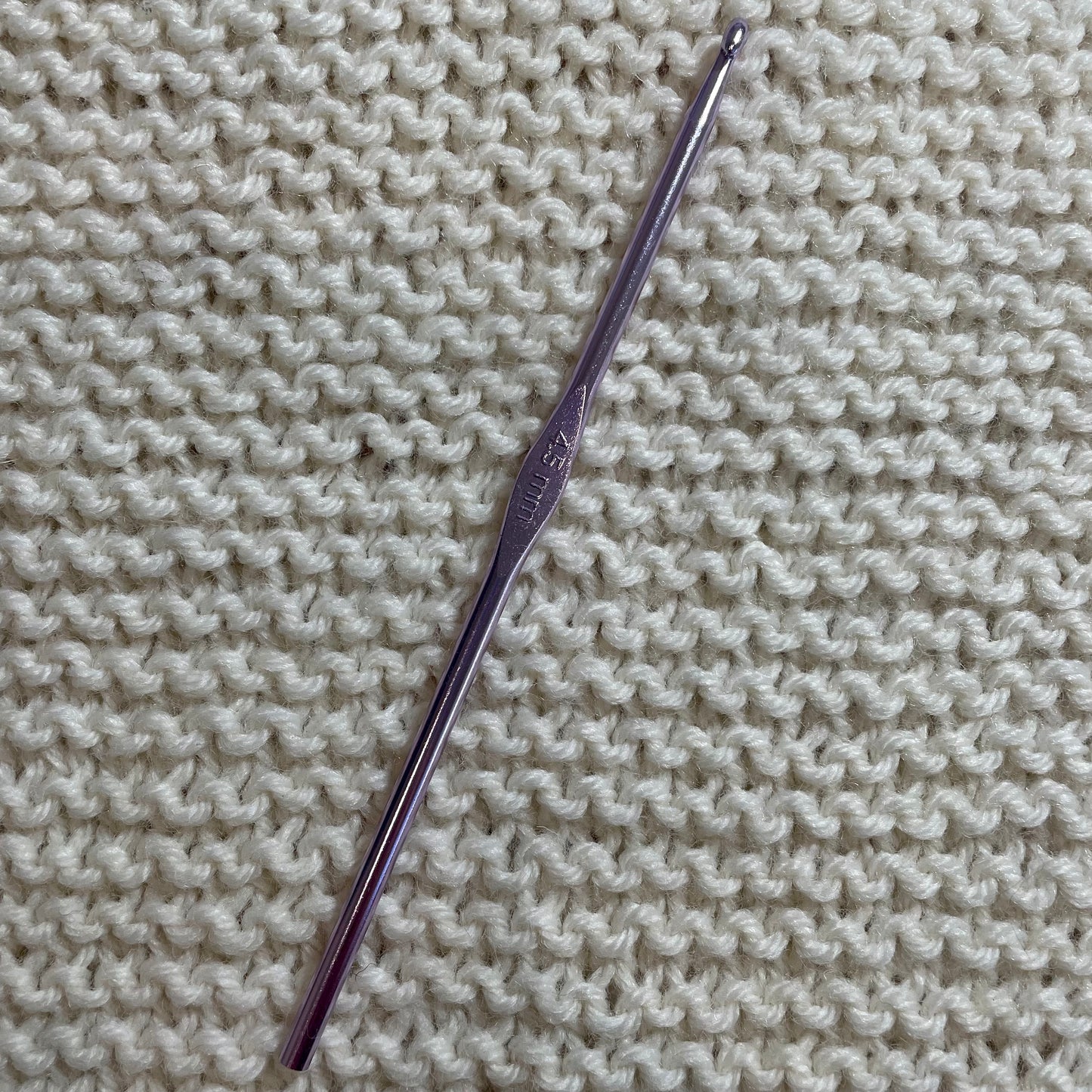 Aluminium Crochet Hook, Lotus