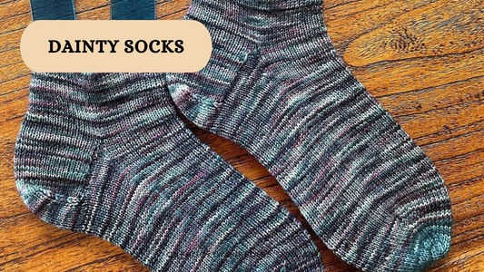 Project:  Dainty Socks