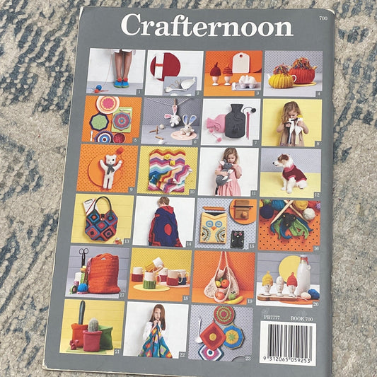 Crafternoon on a textured surface