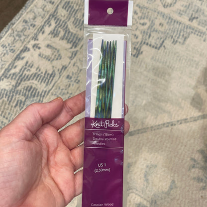 Caspian Double Pointed Needles
