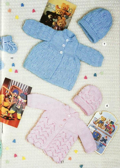 Knitted Outfits for Dolls and Prem Babies, Knitting Pattern Book