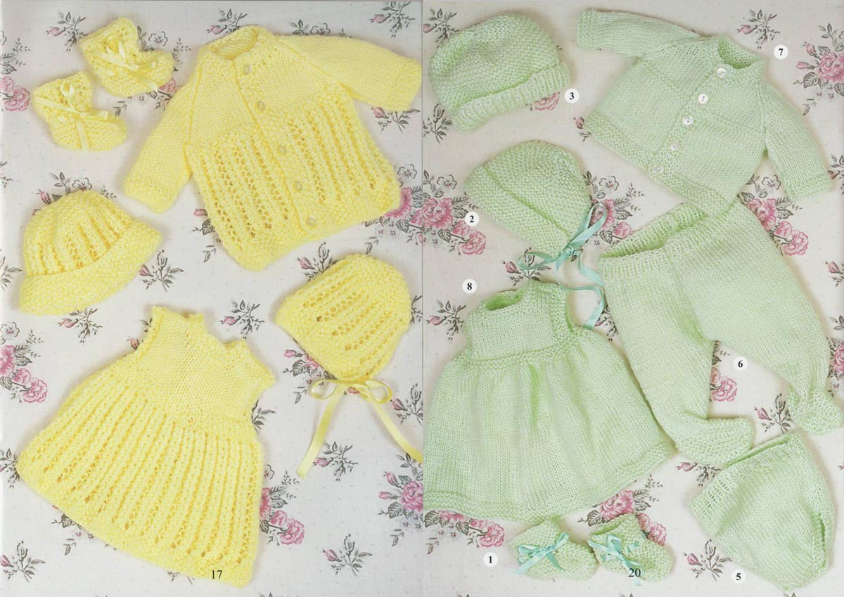 More Knitted Outfits for Dolls and Prem Babies, Knitting Pattern Book