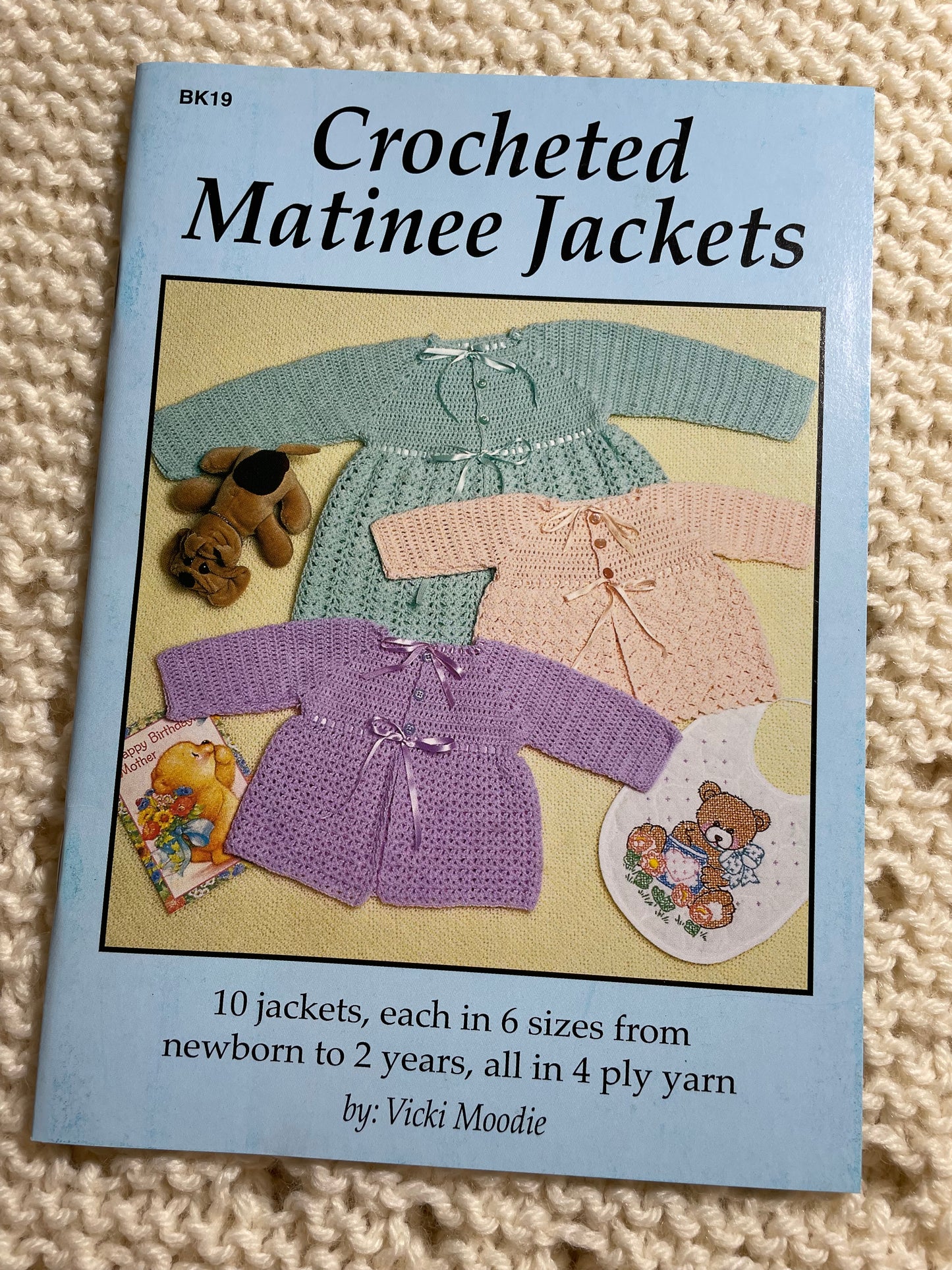 Crochet Matinee Jackets, Crochet Pattern book