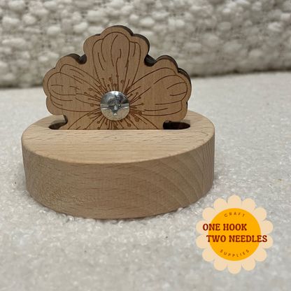 Wooden Thread Cutter, Flower