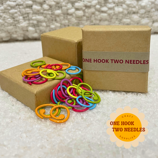 Coloured Stitch Marker Set, Split Ring