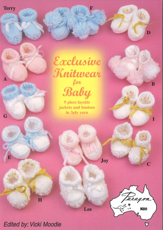 Exclusive Knitwear for Baby, Knitting Pattern Book