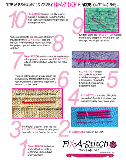 Fix-a-Stitch, 3 Pack