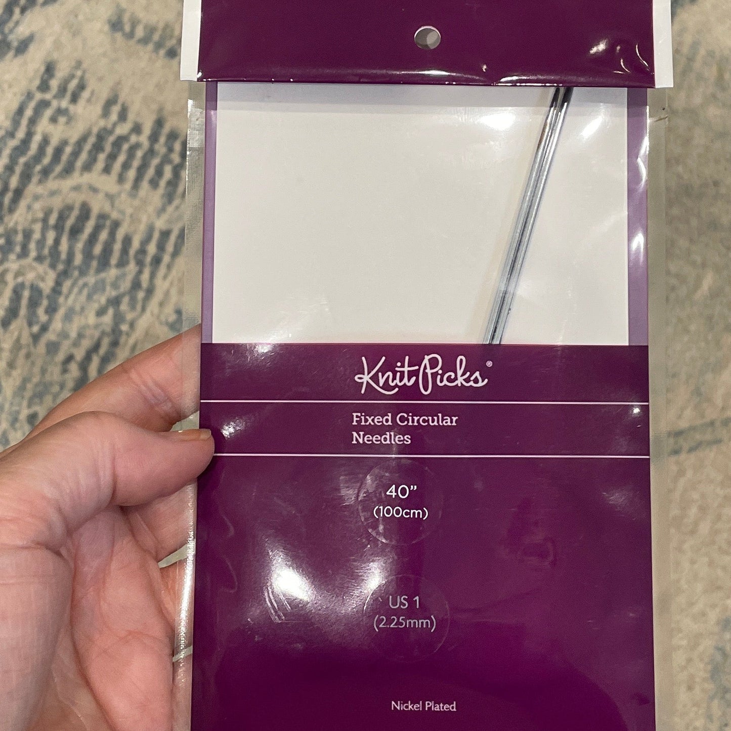 Fixed Circular Needles 2.25mm