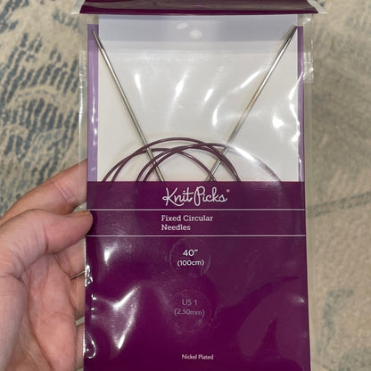 Fixed Circular Needles 2.50mm