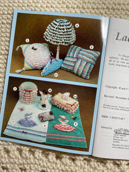 Laced with Love, Knitting and Crochet Pattern Book