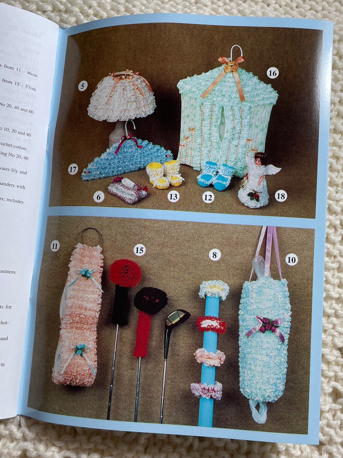 Laced with Love, Knitting and Crochet Pattern Book