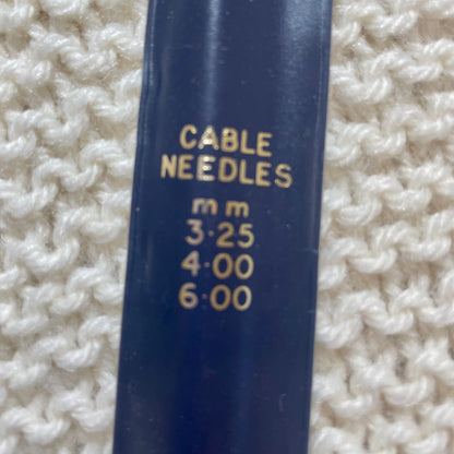 Liteflex Double Pointed Cable Needles, Set of 3