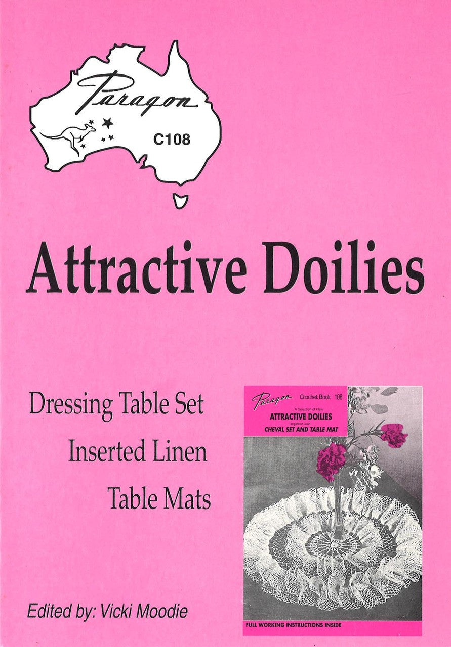 Attractive Doilies, Crochet Pattern Book