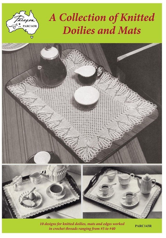 A Collection of Knitted Doilies and Mats, Knitting Pattern Book