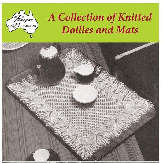 A Collection of Knitted Doilies and Mats, Knitting Pattern Book