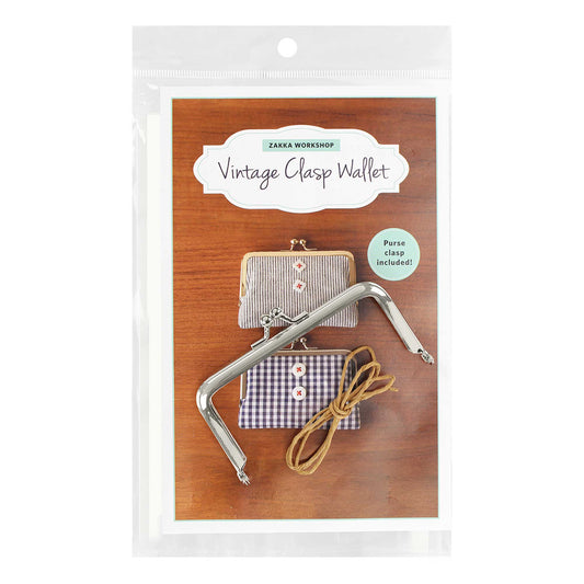 Vintage Clasp Wallet Kit, 5.4x10.5cm