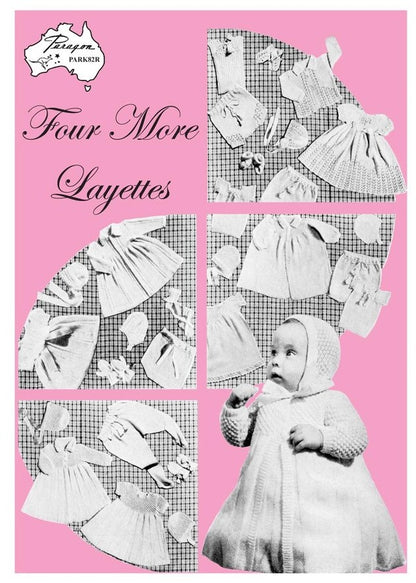 Four More Layettes, Knitting Pattern Book